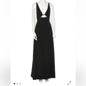 Paco Rabanne Black Maxi Dress